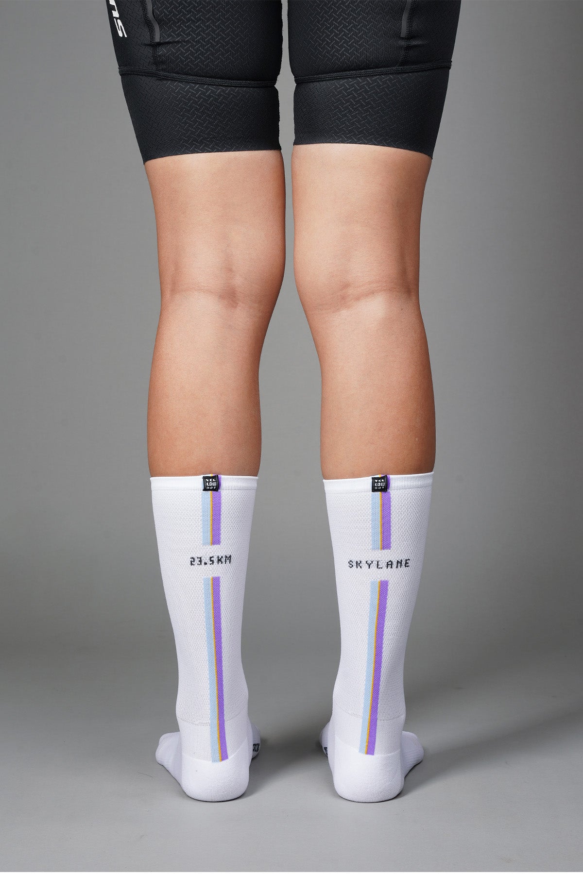 SKYLANE - WHITE REAR | BEST CYCLING SOCKS