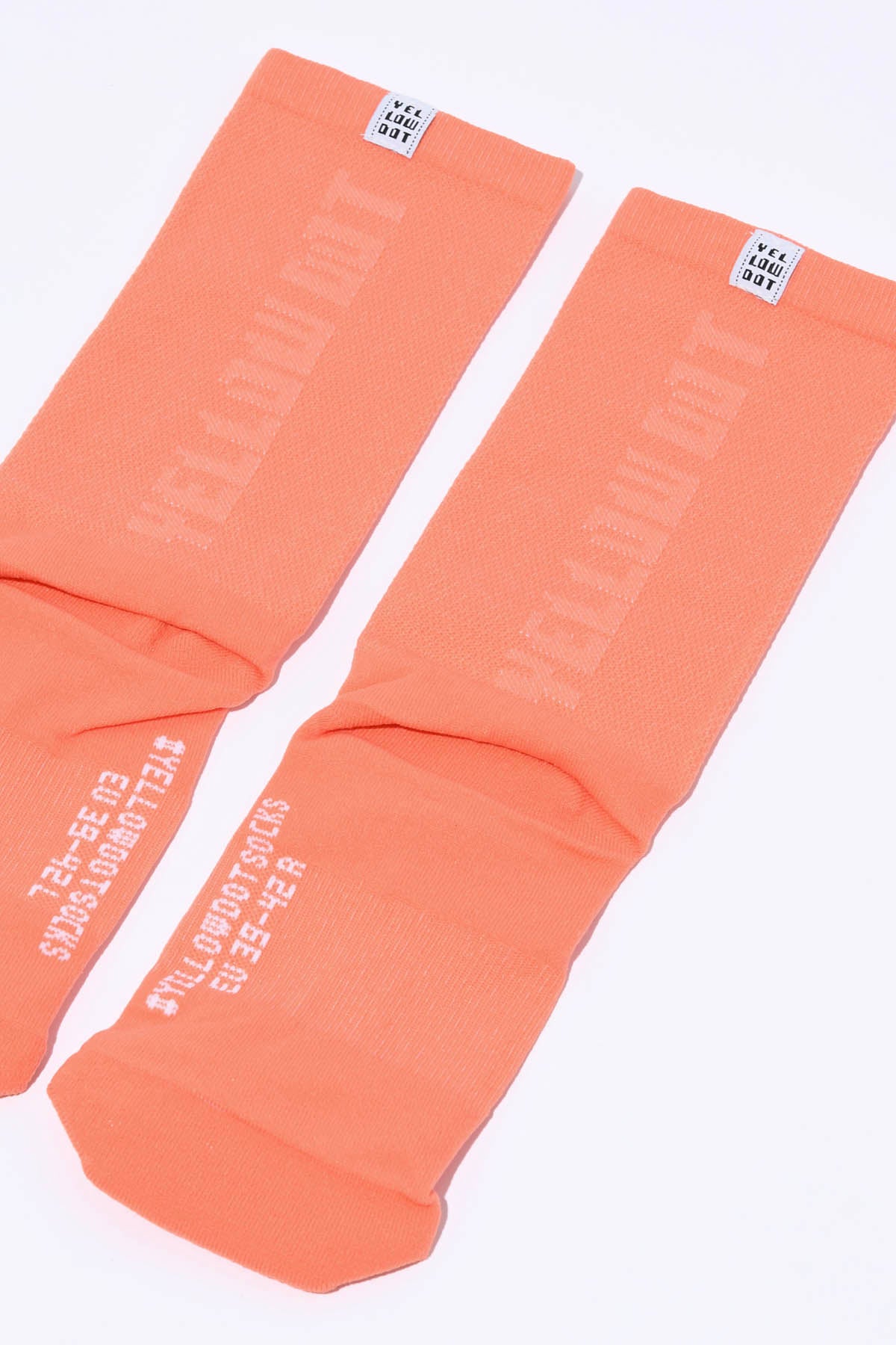 STEALTH - ATOMIC TANGERINE PACKSHOT | BEST CYCLING SOCKS