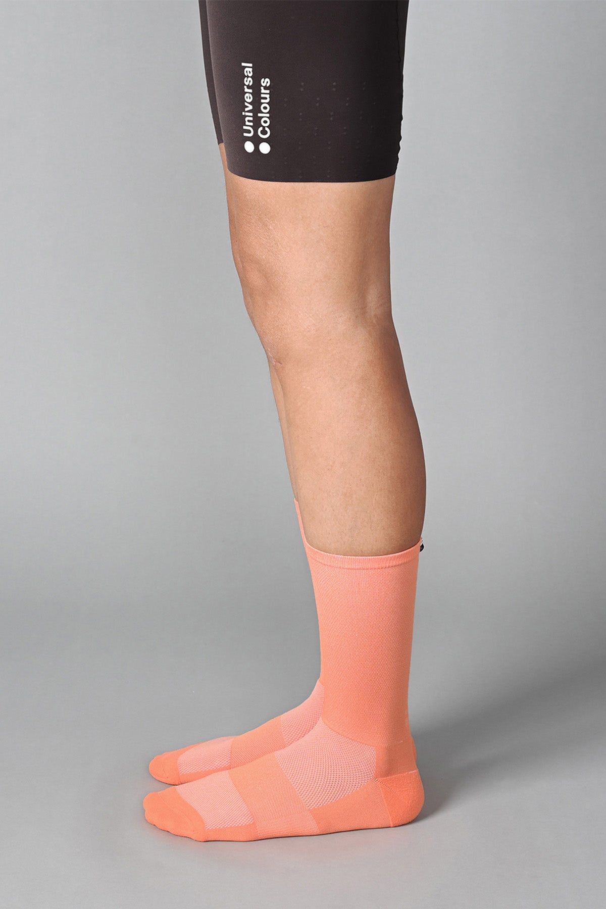 STEALTH - ATOMIC TANGERINE SIDE | BEST CYCLING SOCKSSTEALTH - ATOMIC TANGERINE FRONT SIDE | BEST CYCLING SOCKS