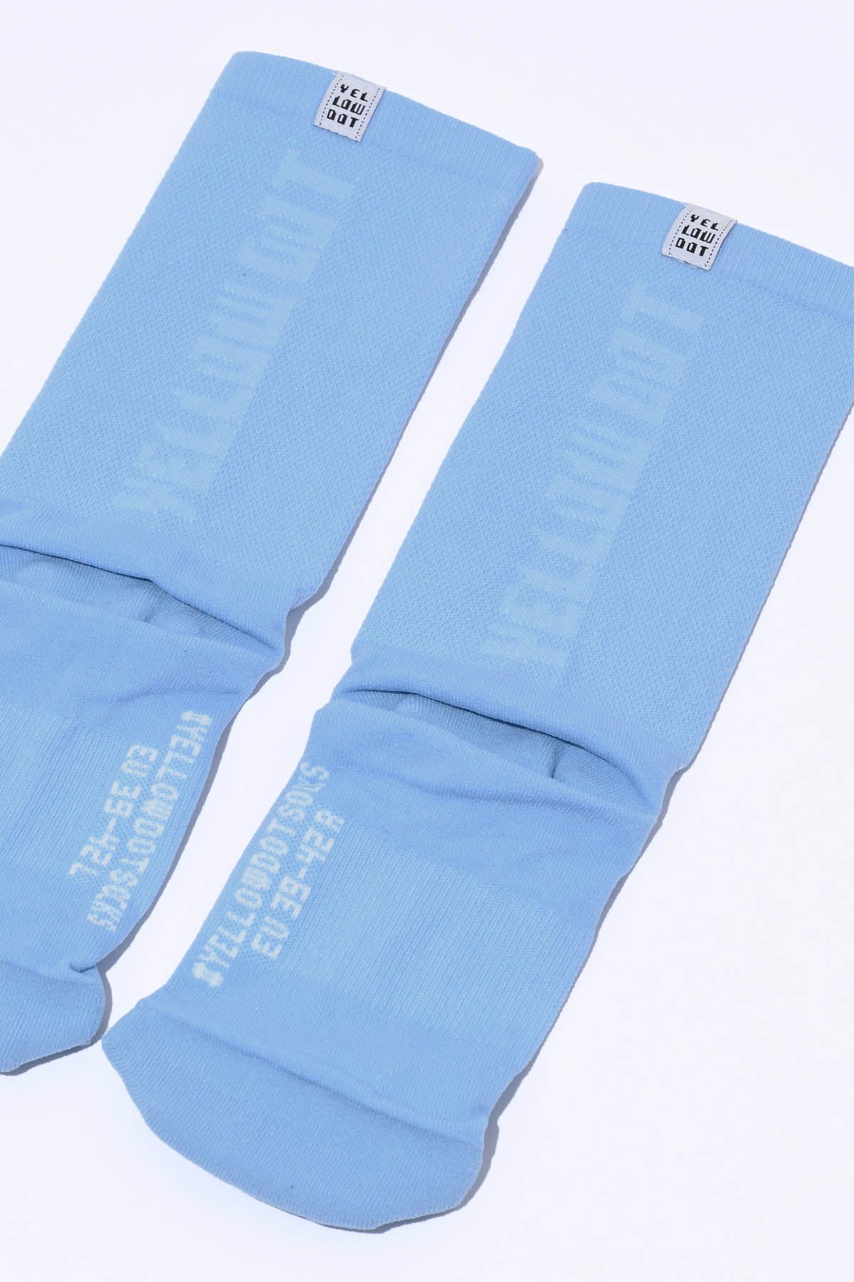 STEALTH - BABY BLUE PACKSHOT | BEST CYCLING SOCKS