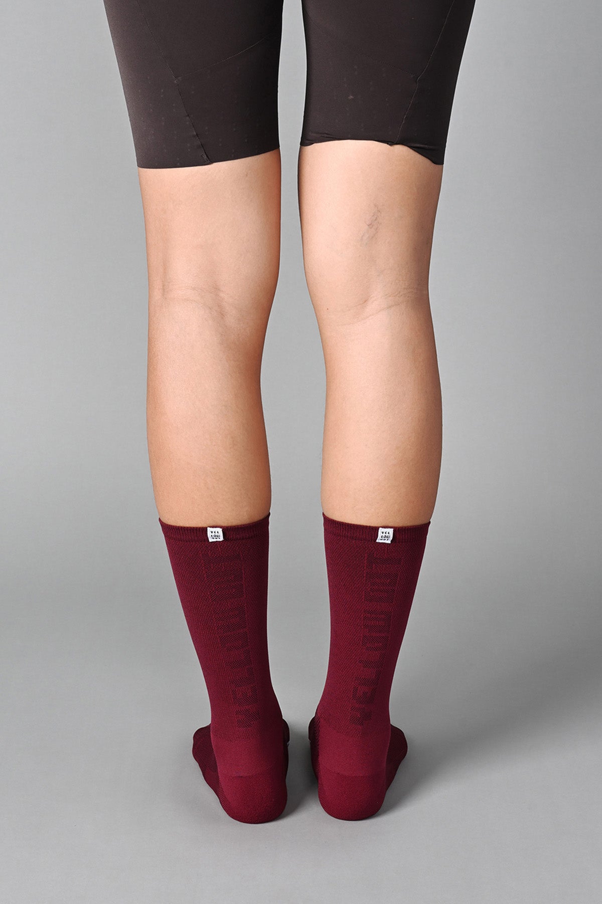 STEALTH - BARN RED REAR | BEST CYCLING SOCKS