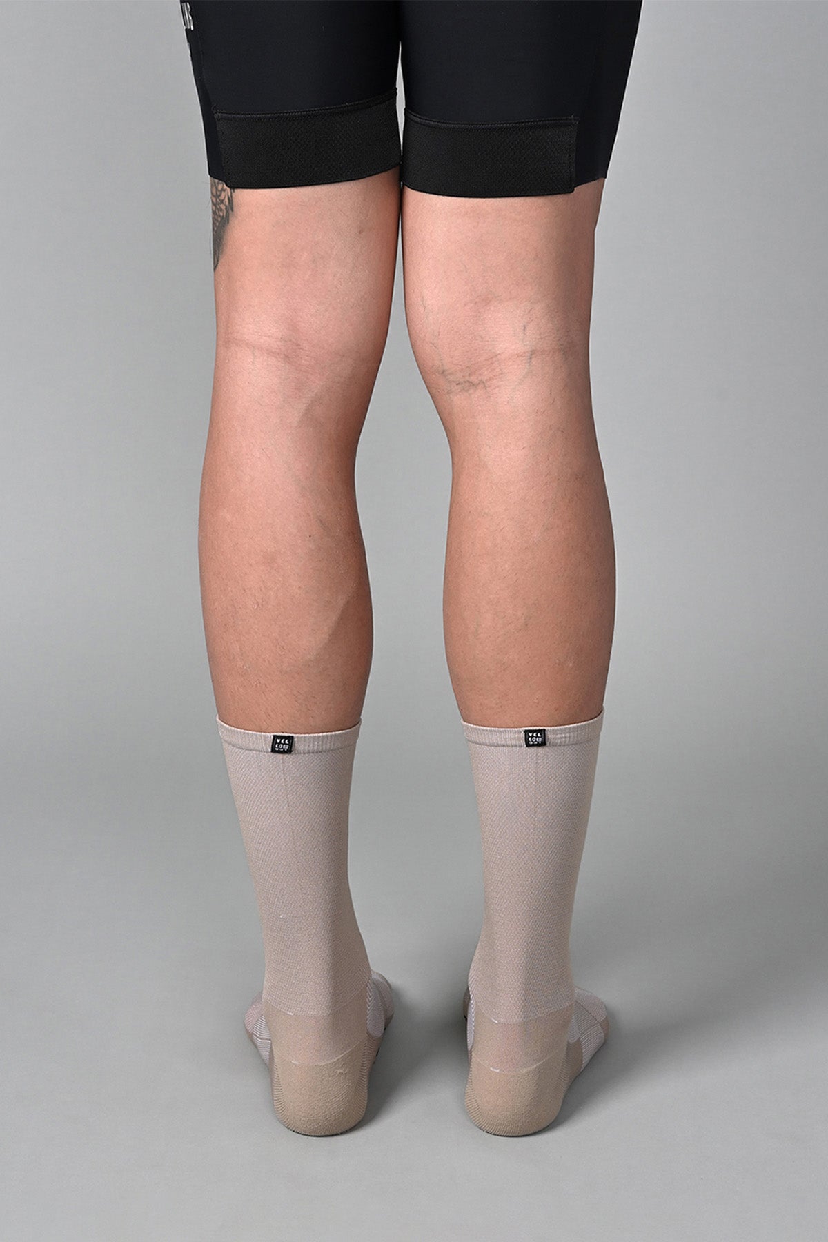 COFFEE RIDE - BEIGE REAR | BEST CYCLING SOCKS