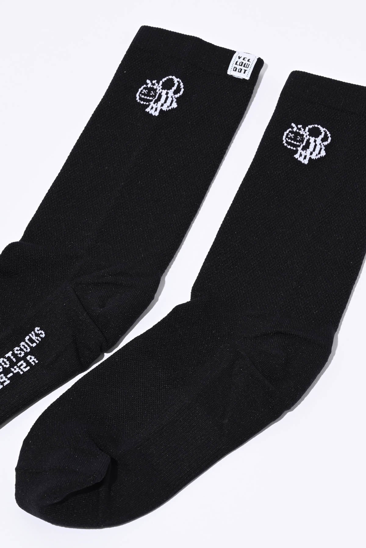 HONEY BEE - BLACK PACKSHOT | BEST CYCLING SOCKS