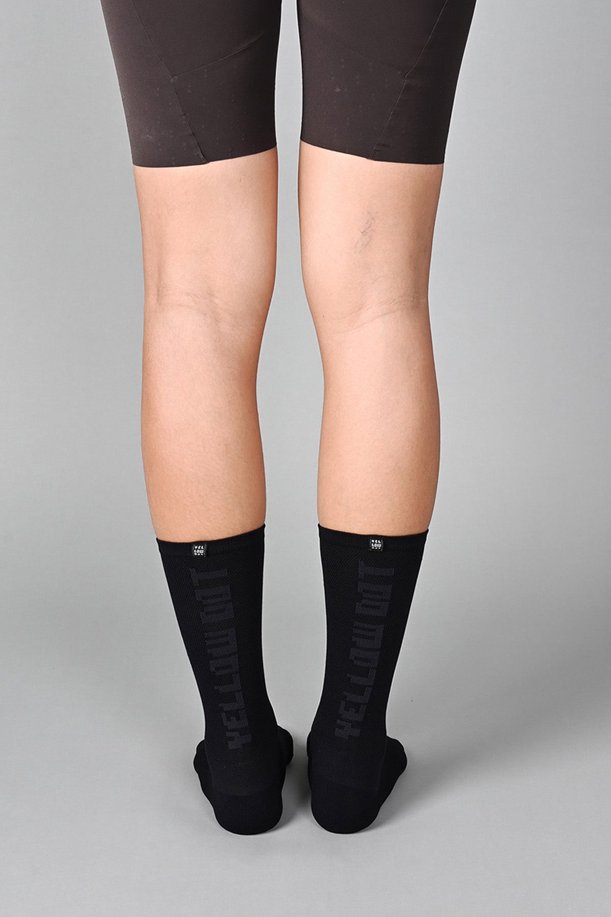 STEALTH - BLACK REAR | BEST CYCLING SOCKS