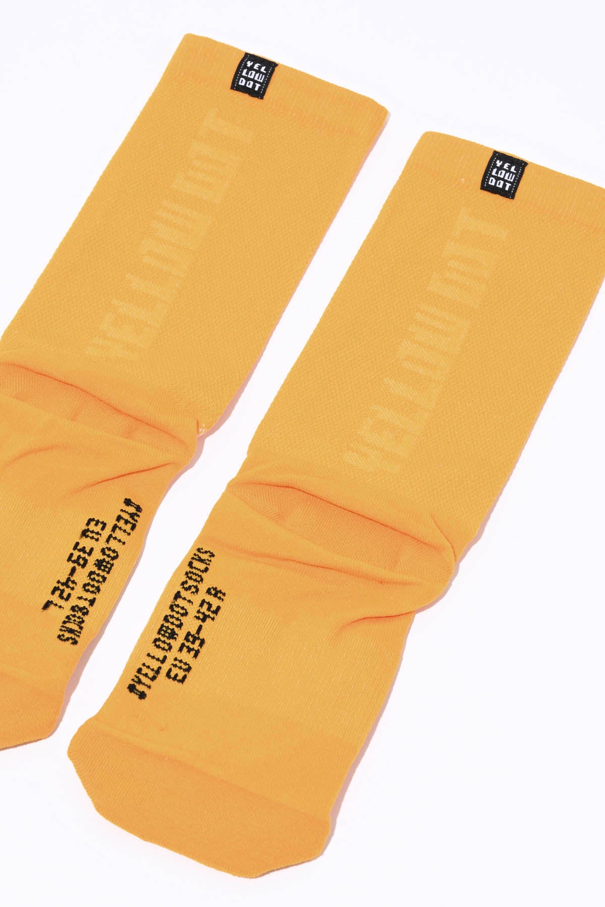 STEALTH - BURNT YELLOW PACKSHOT | BEST CYCLING SOCKS