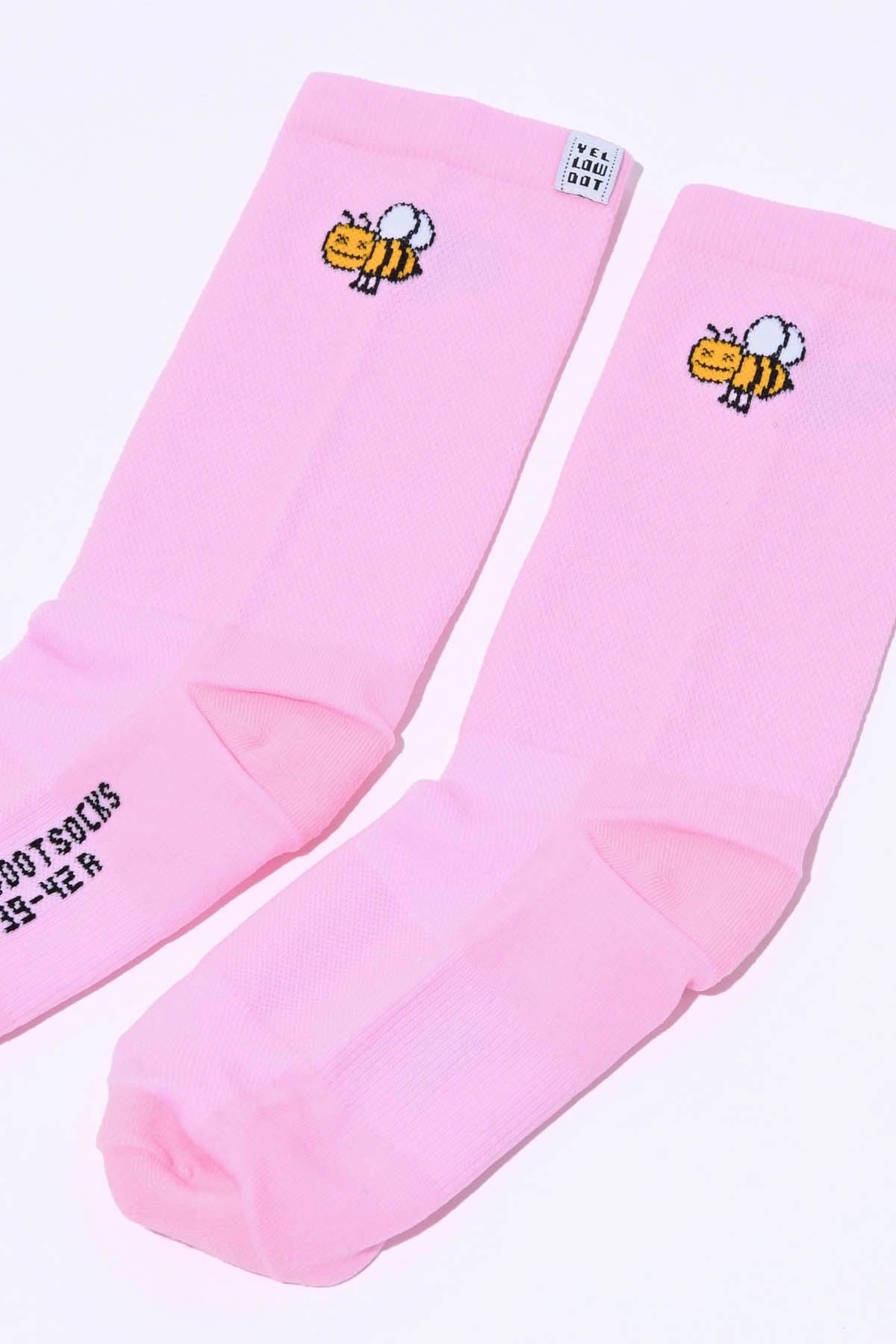 HONEY BEE - CAMEO PINK PACKSHOT | BEST CYCLING SOCKS