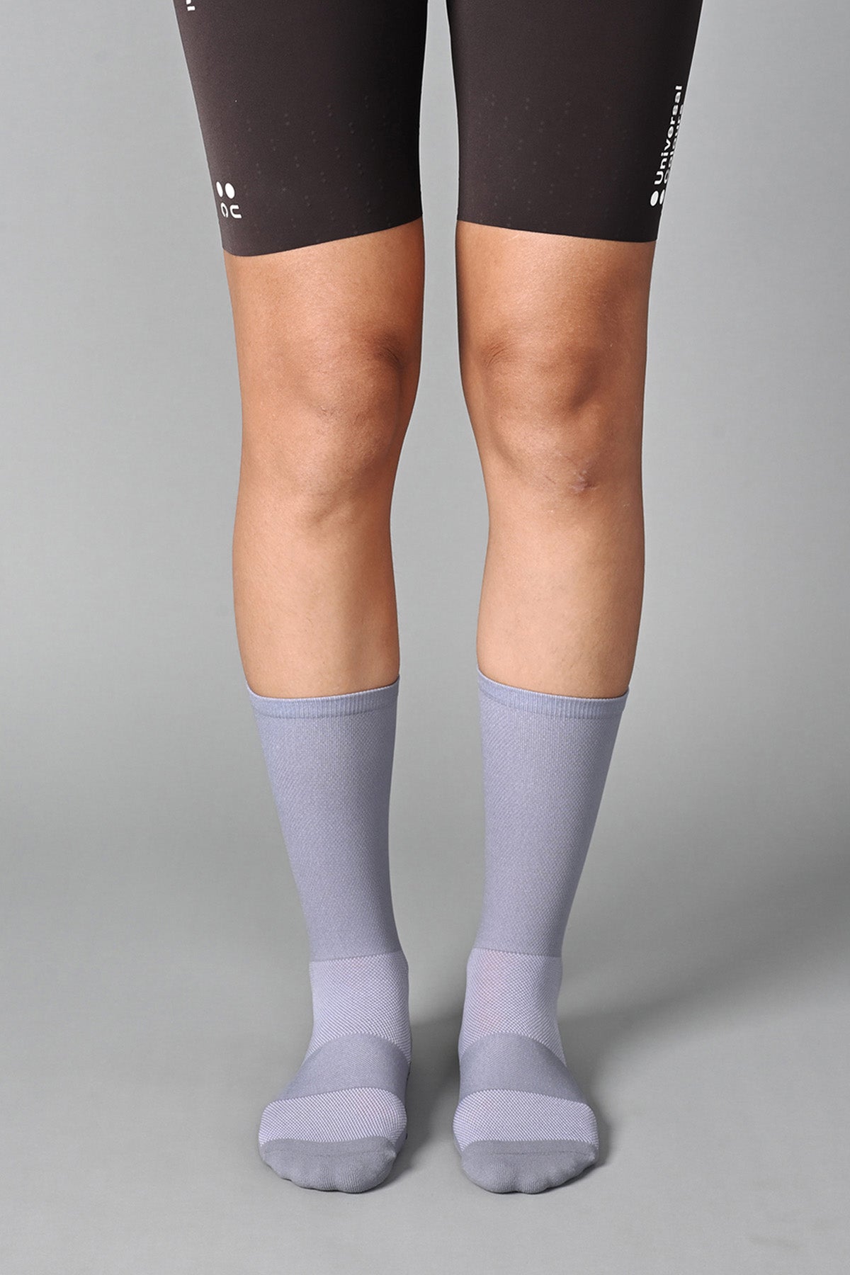 STEALTH - COOL GREY FRONT | BEST CYCLING SOCKS