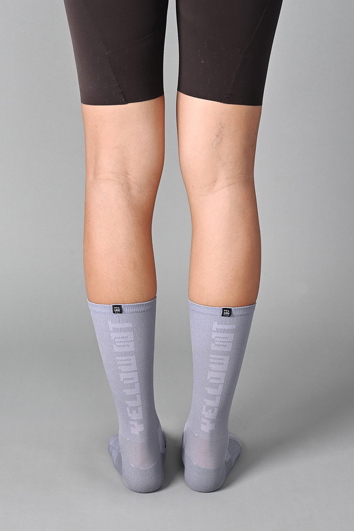 STEALTH - COOL GREY REAR | BEST CYCLING SOCKS