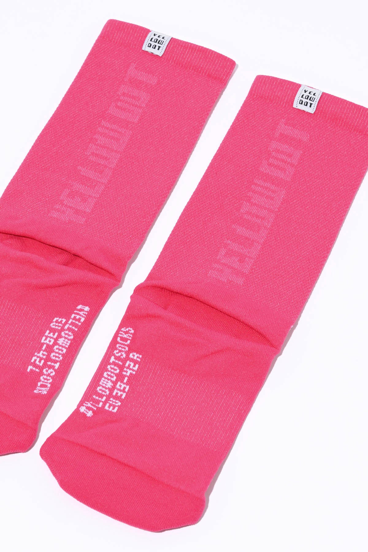 STEALTH - DEEP PINK PACKSHOT | BEST CYCLING SOCKS