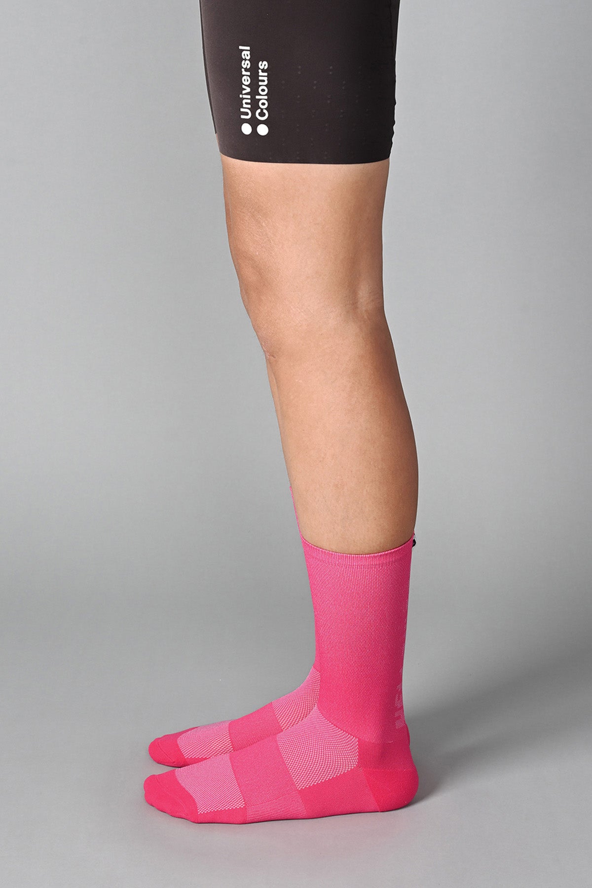 STEALTH - DEEP PINK SIDE | BEST CYCLING SOCKS