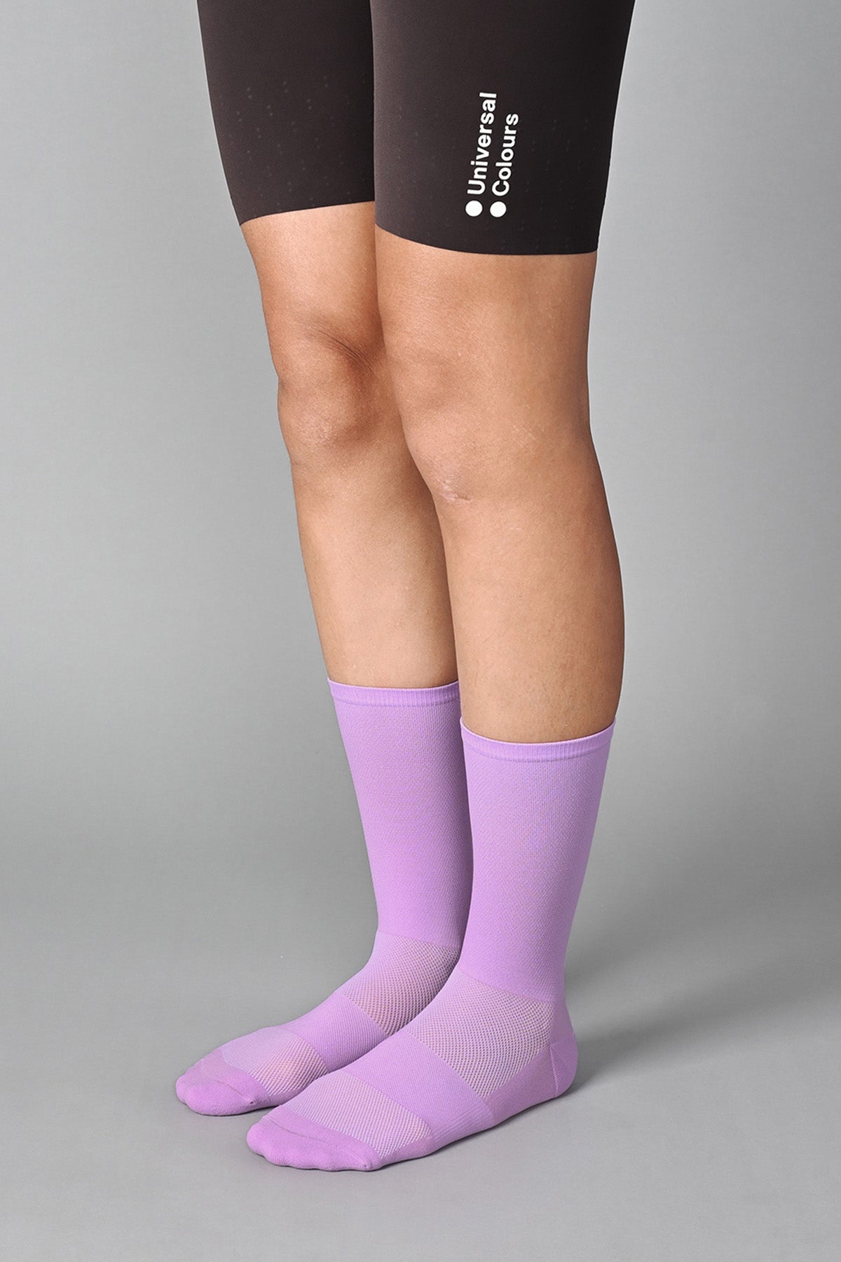 STEALTH - LAVENDER FRONT SIDE | BEST CYCLING SOCKS