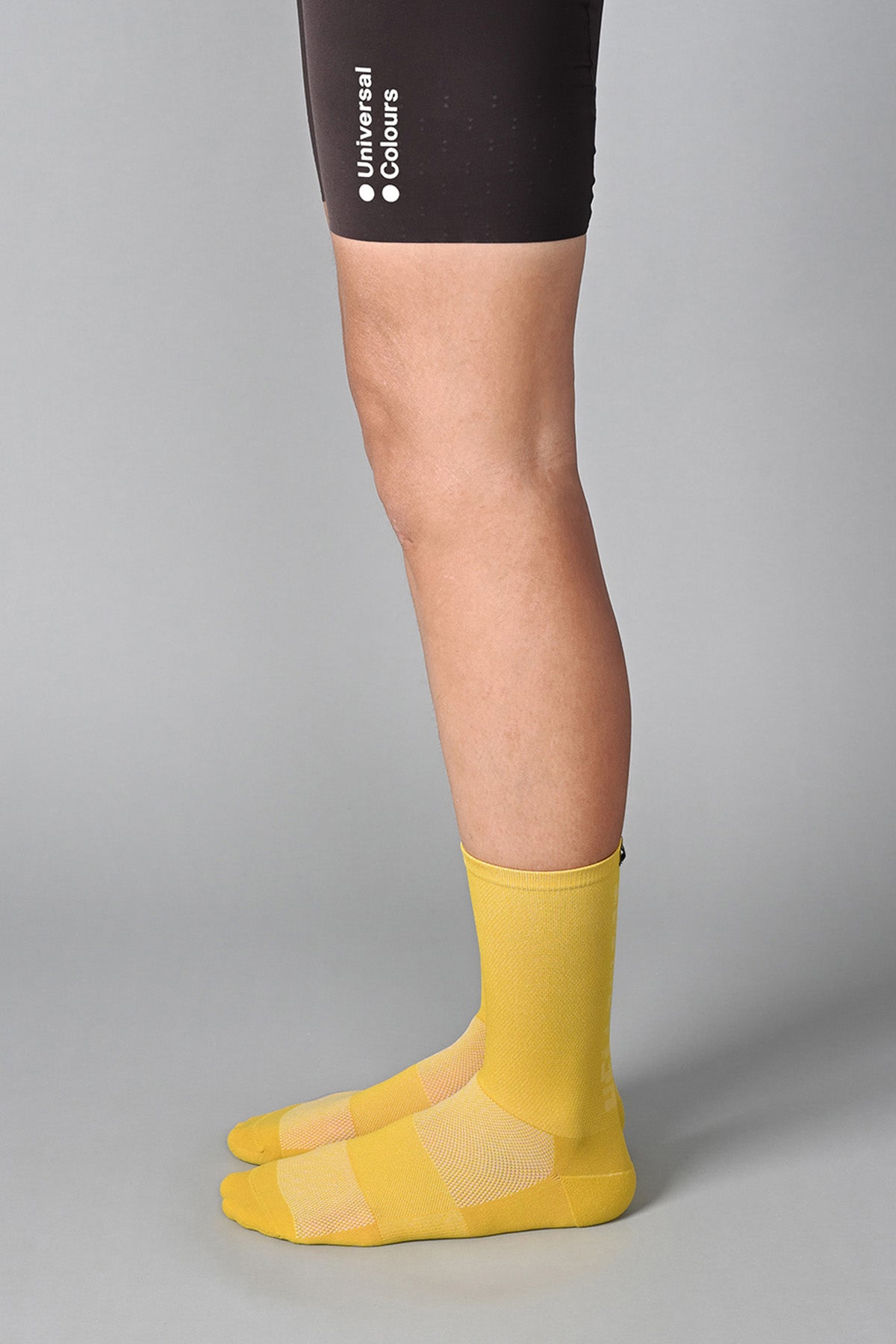 STEALTH - MUSTARD YELLOW SIDE | BEST CYCLING SOCKS