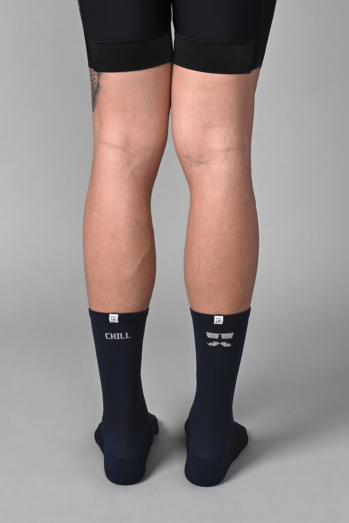 CHILL BRO - NAVY REAR | BEST CYCLING SOCKS
