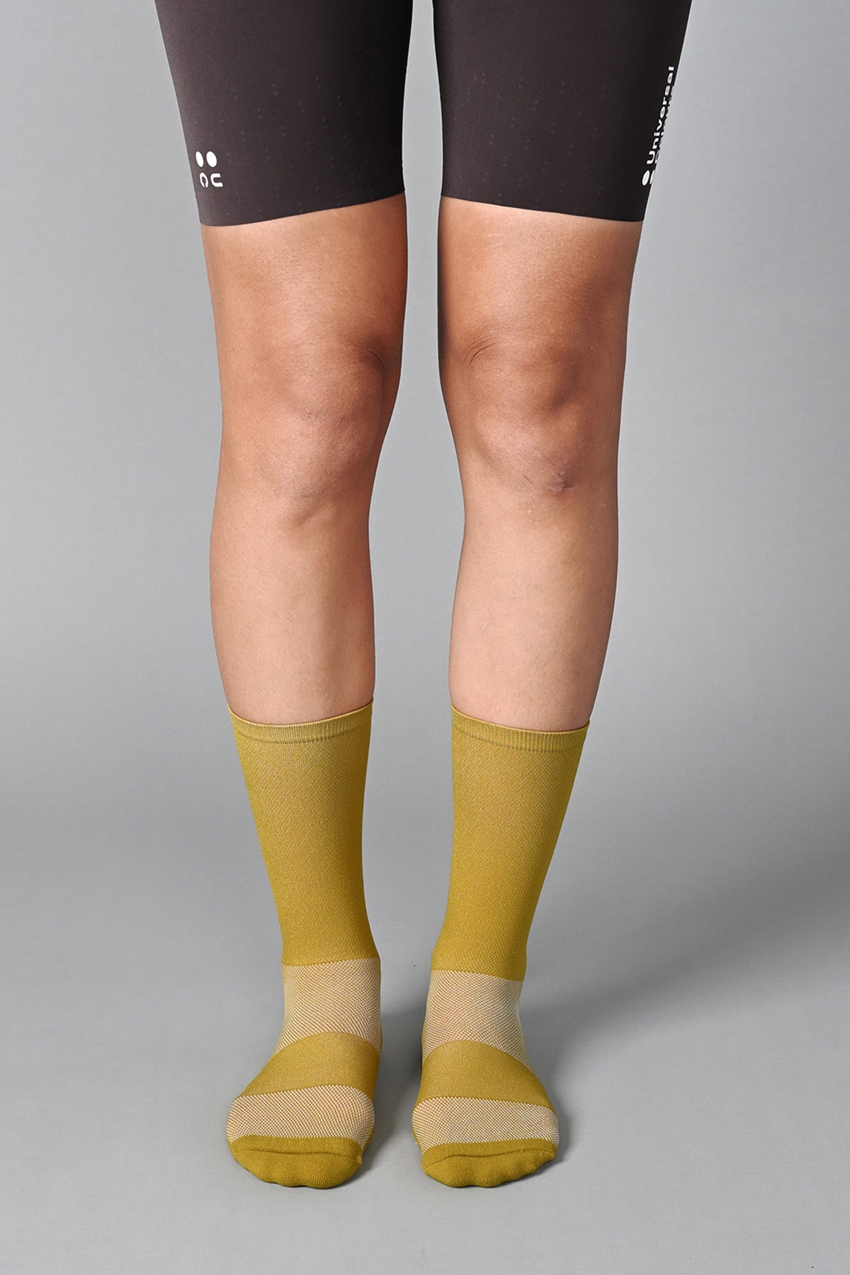 STEALTH - OLIVE FRONT | BEST CYCLING SOCKS