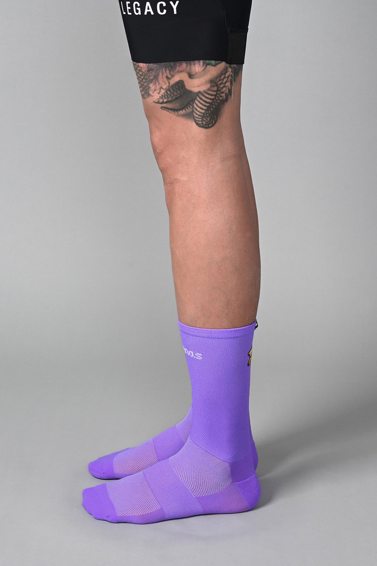 COOL BANANAS - PURPLE SIDE | BEST CYCLING SOCKS