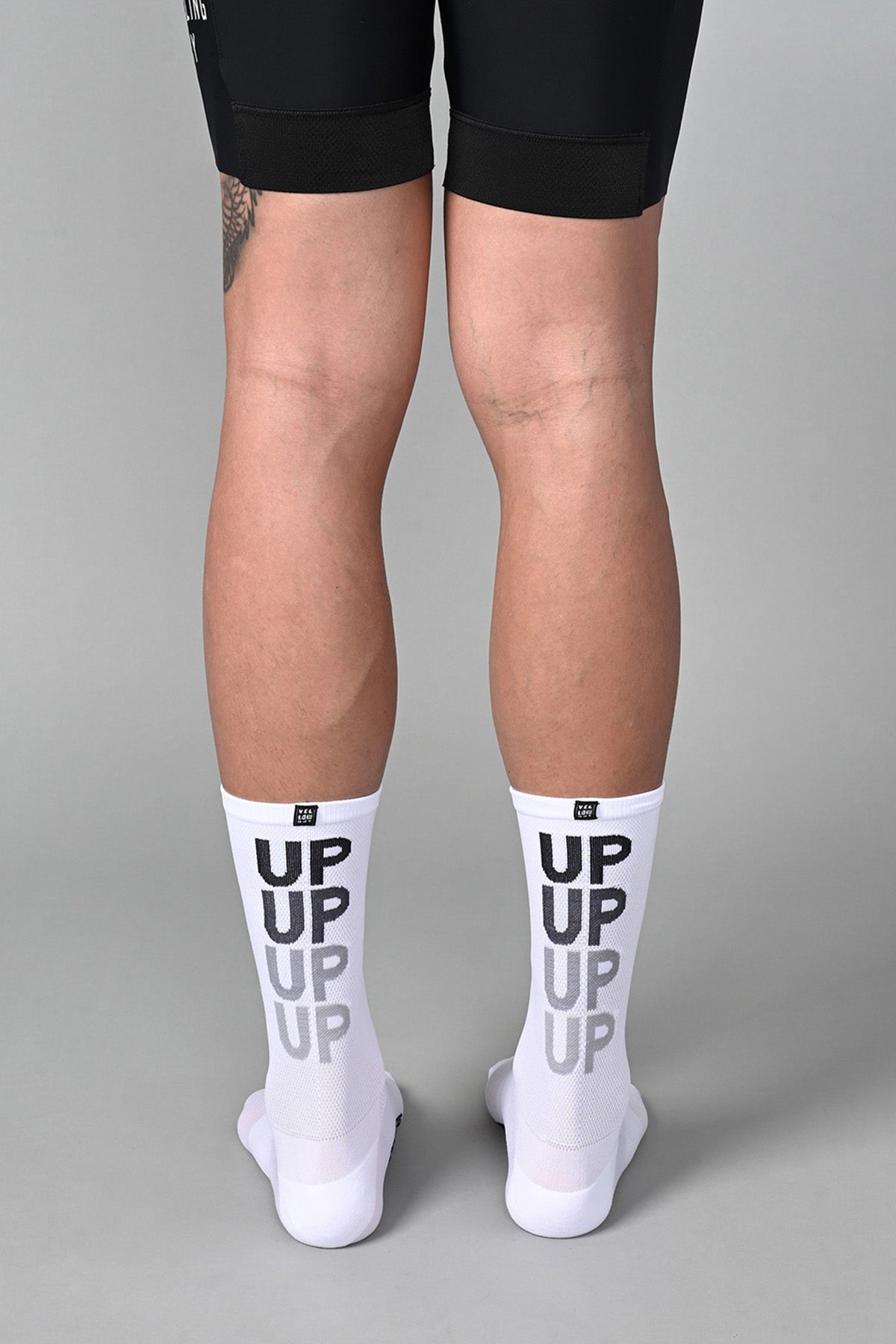 UPUPUP - WHITE REAR | BEST CYCLING SOCKS