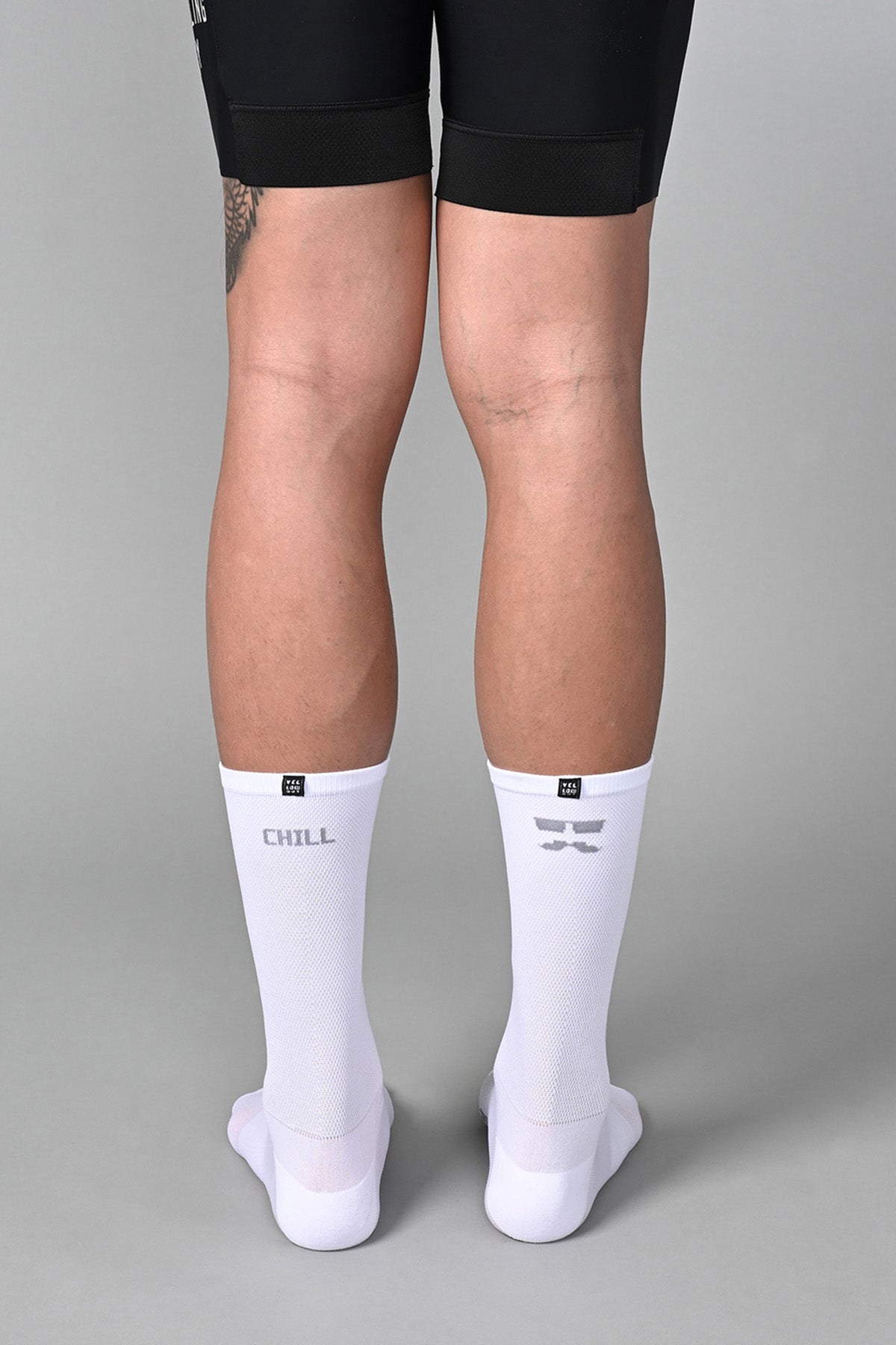 CHILL BRO - WHITE REAR | BEST CYCLING SOCKS