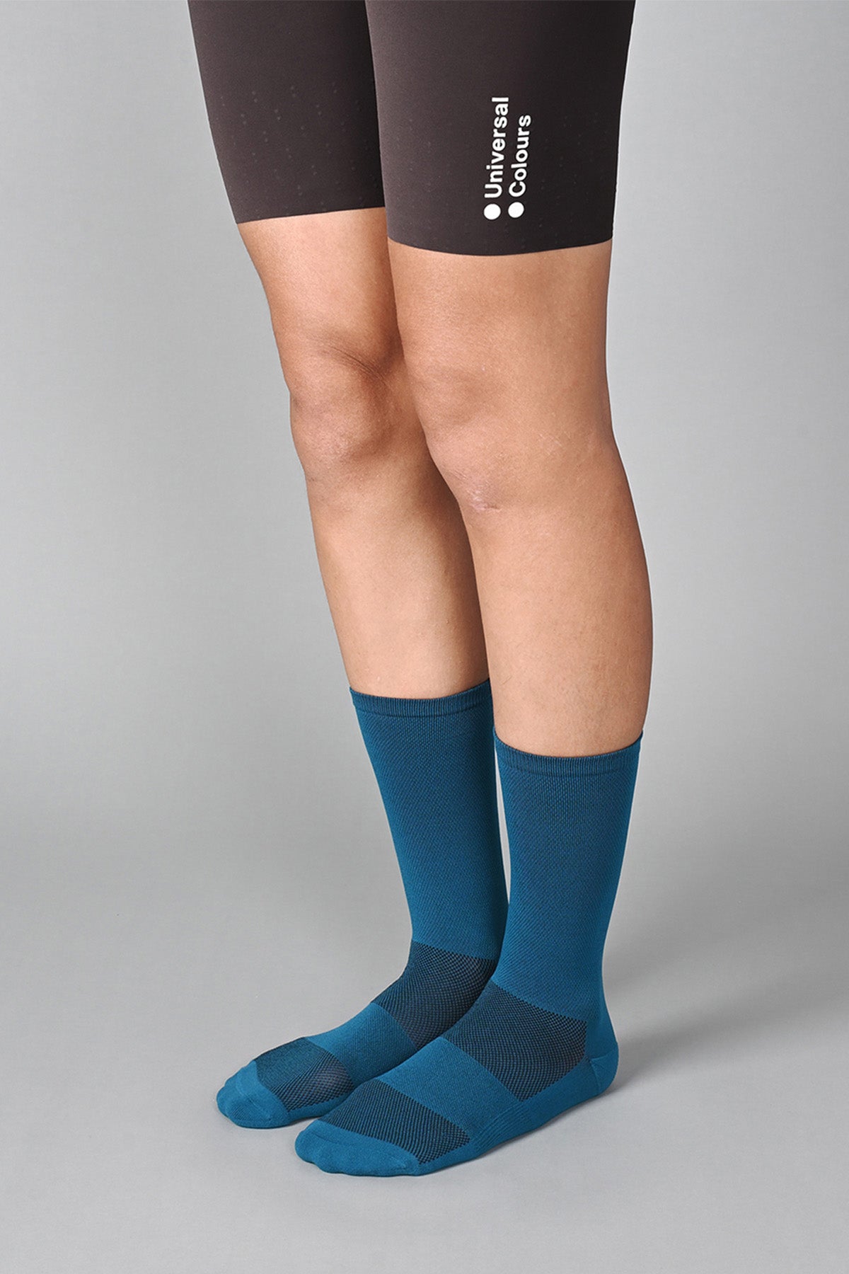 STEALTH - CG BLUE FRONT SIDE | BEST CYCLING SOCKS