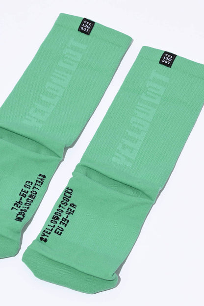 STEALTH - ANDROID GREEN PACKSHOT | BEST CYCLING SOCKS