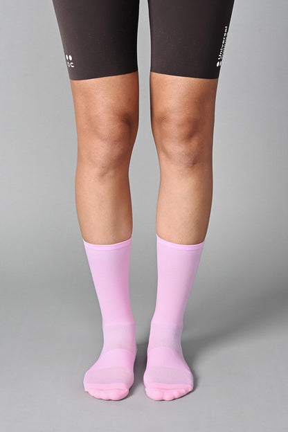 STEALTH - CAMEO PINK FRONT | BEST CYCLING SOCKS
