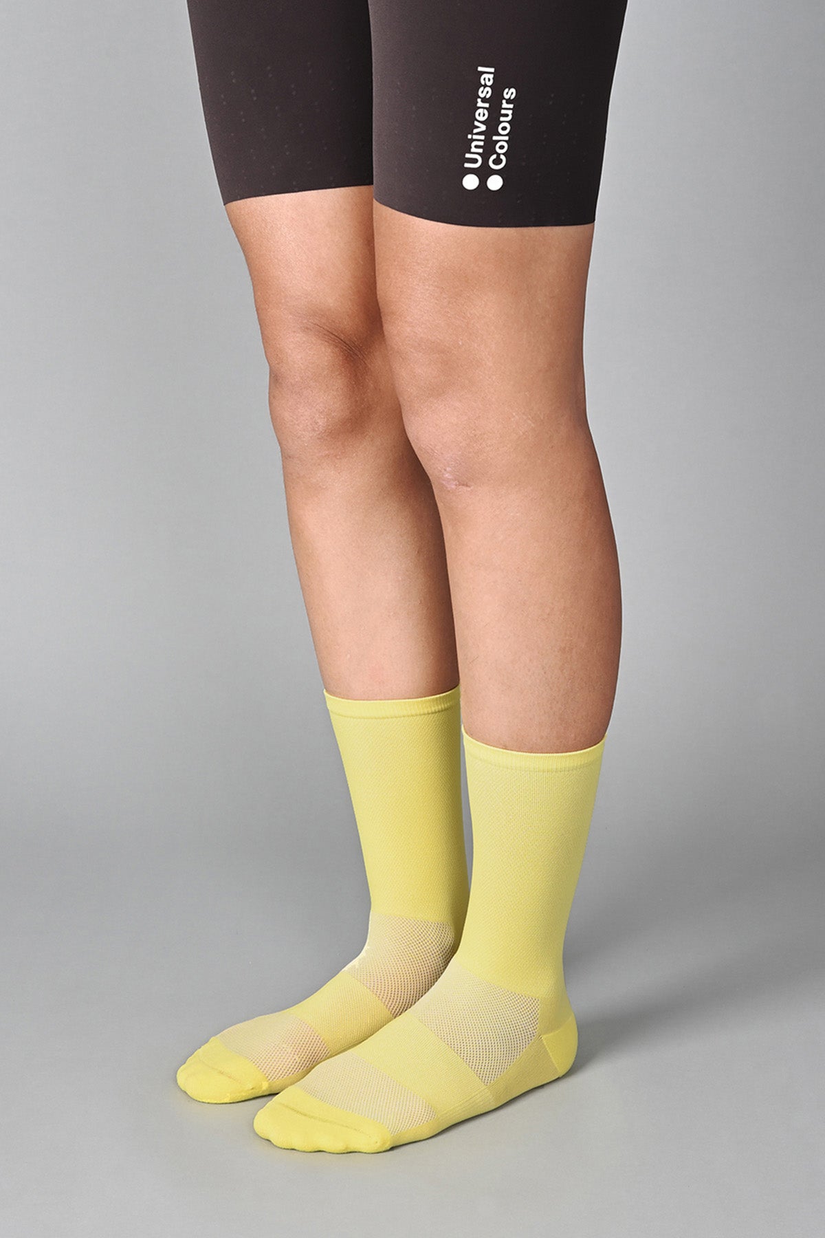 STEALTH - CANARY FRONT SIDE | BEST CYCLING SOCKS