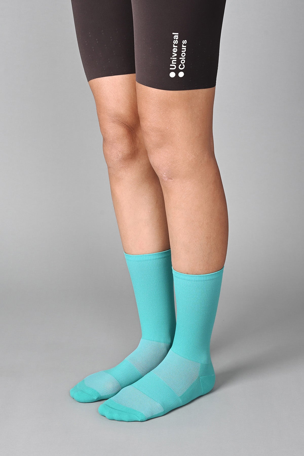 STEALTH - TIFFANY BLUE FRONT SIDE | BEST CYCLING SOCKS