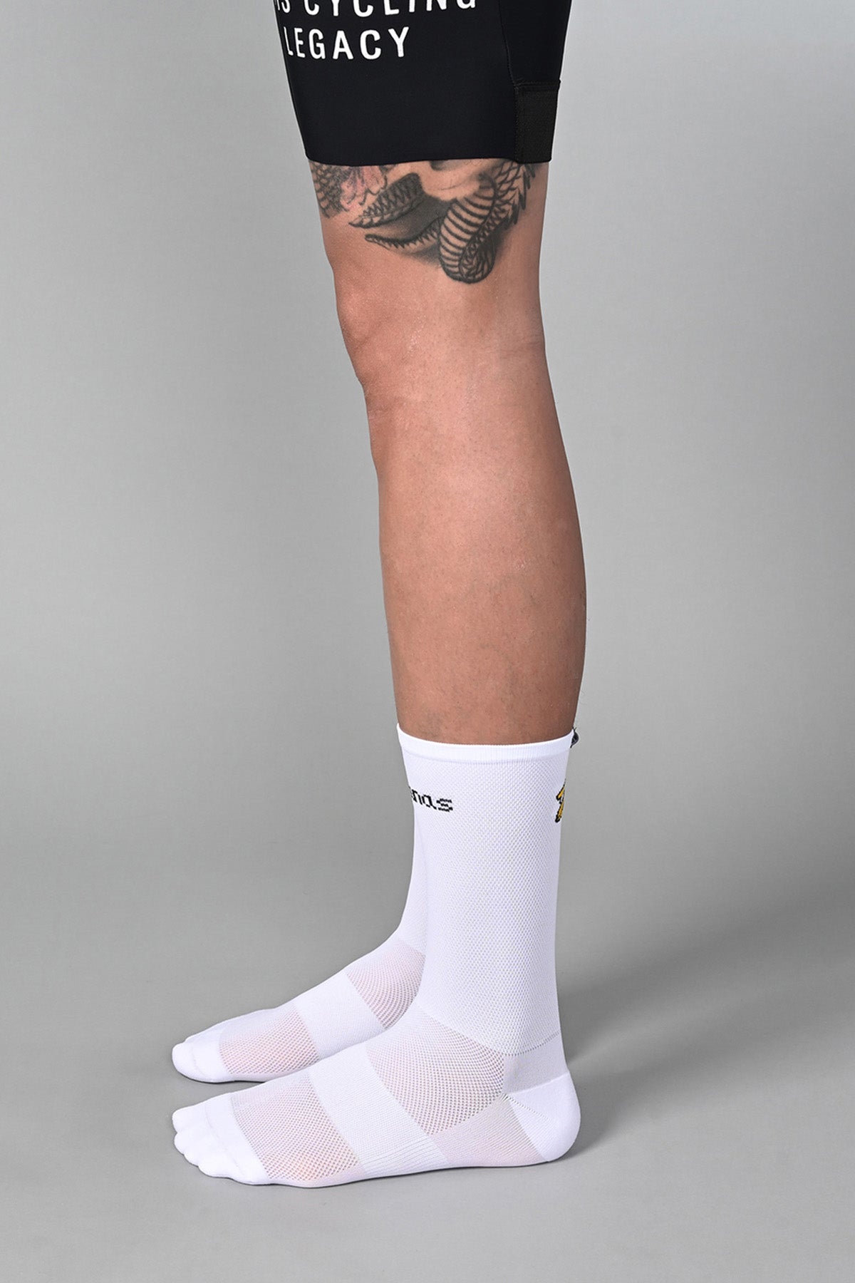 COOL BANANAS - WHITE SIDE | BEST CYCLING SOCKS